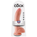 KING COCK 9" COCK WITH BALLS 22.9 CM