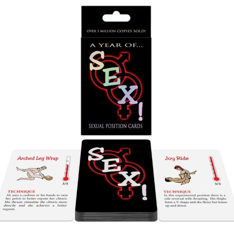SEXUAL POSITION CARDS A YEAR OF...SEX! KHEPER GAMES EN
