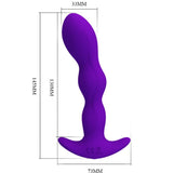 PRETTY LOVE ANAL MASSAGER 12 FUNCTIONS VIBRATION