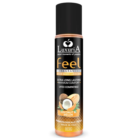 LUXURIA FEEL COCONUT AND MELON WATER BASED LUBRICANT 60 ML