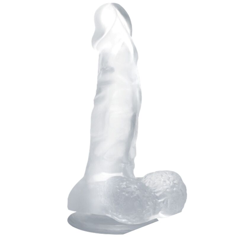 BAILE REALISTIC DILDO SUCTION CUP AND TESTICLES 16.7 CM