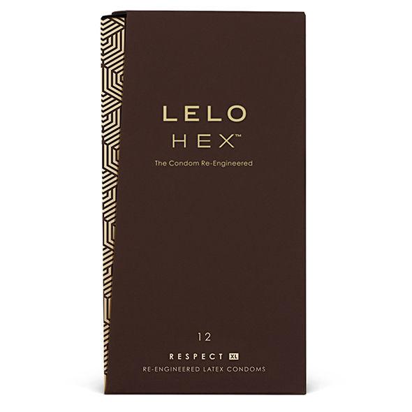 LELO - LELO HEX CONDOMS RESPECT XL 12 PACK