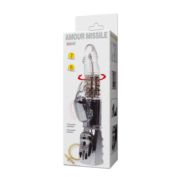 BAILE AMOUR MISSILE CLEAR 26.5 CM - Lust4You