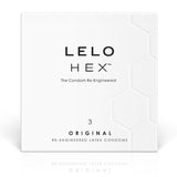 <sale Value="0" /> - LELO HEX CONDOMS ORIGINAL 3 PACK